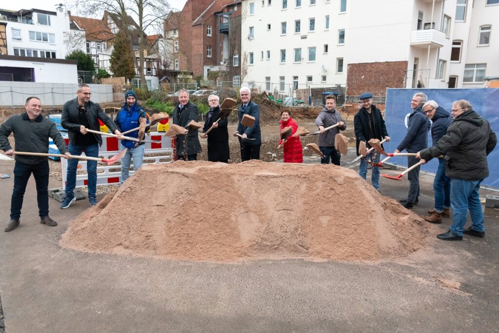 Erster Spatenstich Archivgebäude Bad Hersfeld