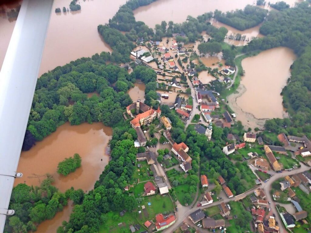 Überschwemmung Püchau