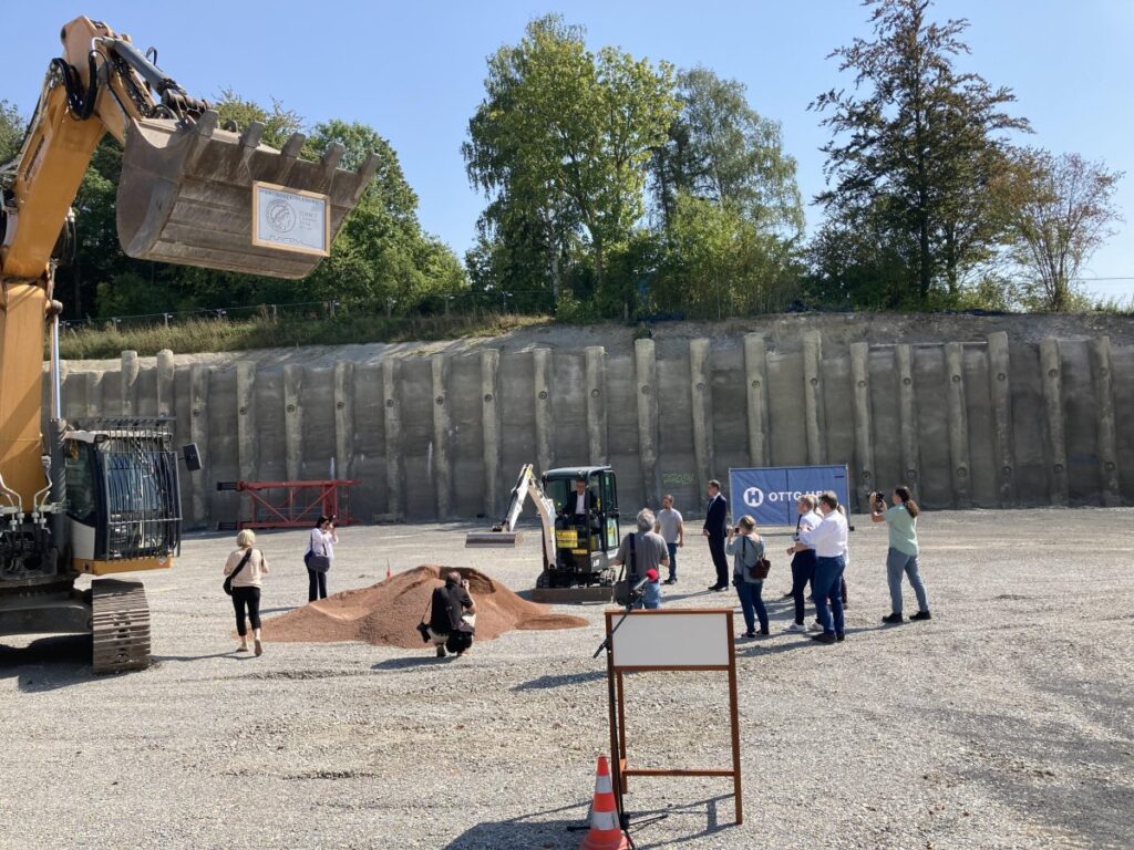 Spatenstich Max-Planck-Institut Turm 7