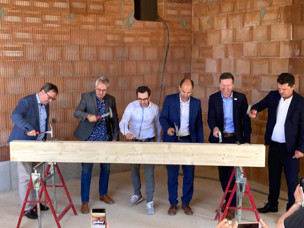 Richtfest Grundschule Hollfeld