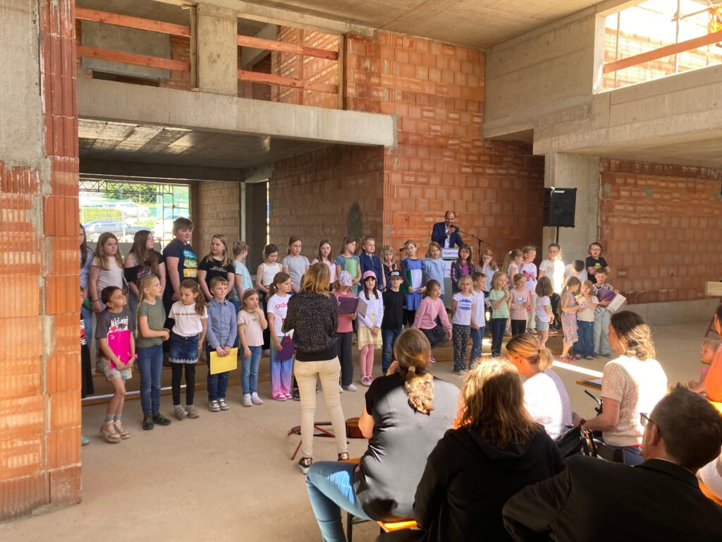 Richtfest Grundschule Hollfeld