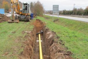 Erdgashochdruckleitung Thüngersheim-Veitshöchheim