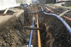 Gas- und Wasserleitung Bad Kissingen