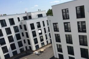 7-Punkthäuser mit Tiefgarage