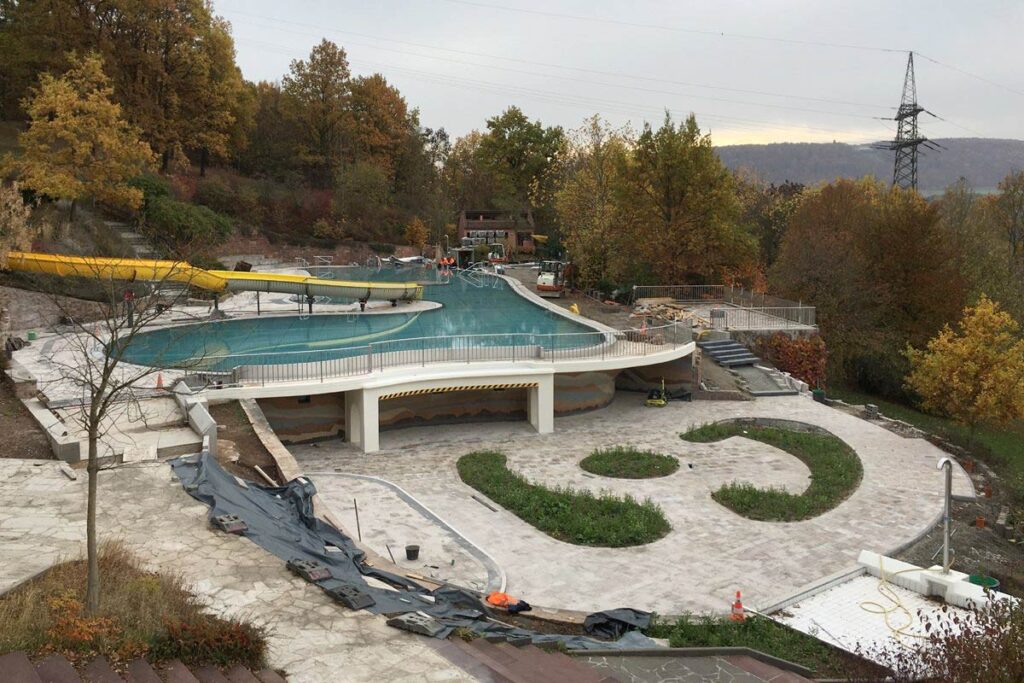 Sanierung Terrassenschwimmbad Bad Kissingen