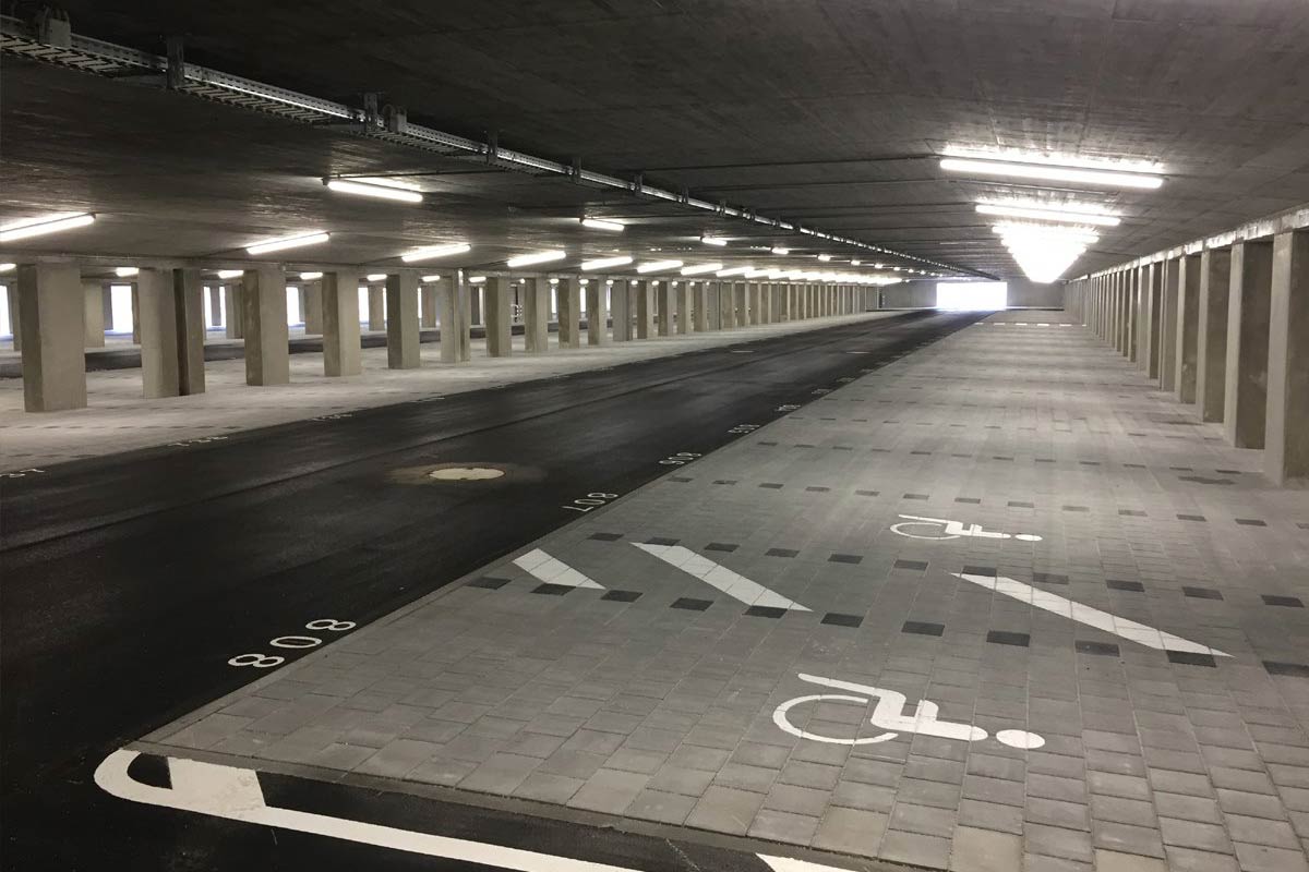 Tiefgarage am Bürgerfestplatz Unterföhring