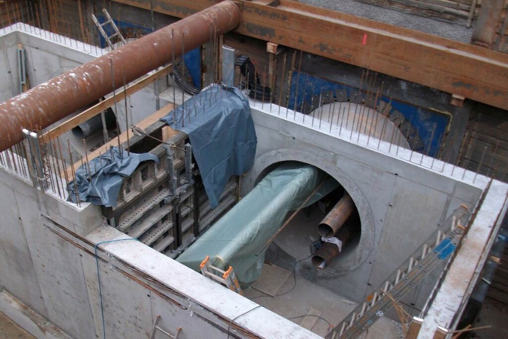 Unterquerung Haus 36 Goethe-Universität Frankfurt